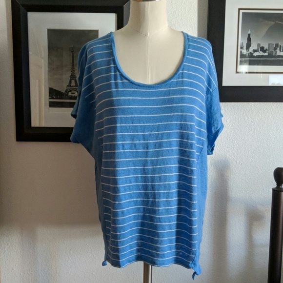 {Vince} Linen Medium Top - Picture 1 of 6